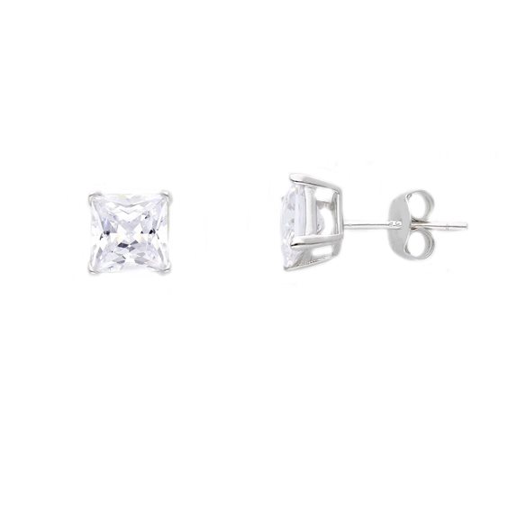 Orecchini Gioielleria Dossena  in Argento Zircone O16A02100 BORTOLETTO - O16A02100 BORTOLETTO